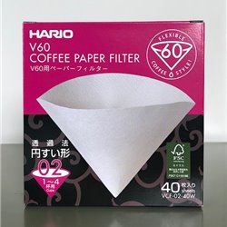  Filter Papers - Hario V60 2cup 